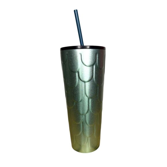 Starbucks Tumbler Venti 2022 Mermaid Scales Insulated 24oz - Picture 3 of 5